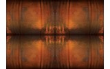 Fotobehang Vlies | Landelijk | Bruin, Oranje | 254x184cm