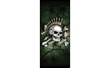 Deursticker Muursticker Alchemy, Gothic | Groen | 91x211cm