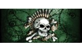 Fotobehang Alchemy Gothic | Groen | 250x104cm