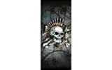 Deursticker Muursticker Alchemy, Gothic | Zwart | 91x211cm