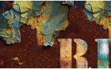 Fotobehang Vlies | Industrieel | Bruin, Groen | 254x184cm