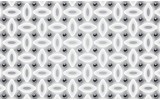 Fotobehang Vlies | Modern | Zwart, Wit | 254x184cm