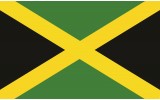 Fotobehang Vlag | Groen, Zwart | 104x70,5cm
