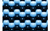 Fotobehang Vlies | Abstract | Blauw | 254x184cm