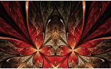 Fotobehang Vlies | Stenen | Rood | 254x184cm