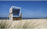 Fotobehang Vlies | Strand | Blauw | 254x184cm