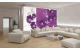 Fotobehang Vlies | Bloemen | Paars | 254x184cm