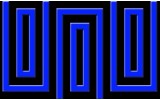 Fotobehang Vlies | Stenen | Blauw | 254x184cm