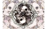 Fotobehang Vlies | Alchemy Gothic | Crème | 254x184cm